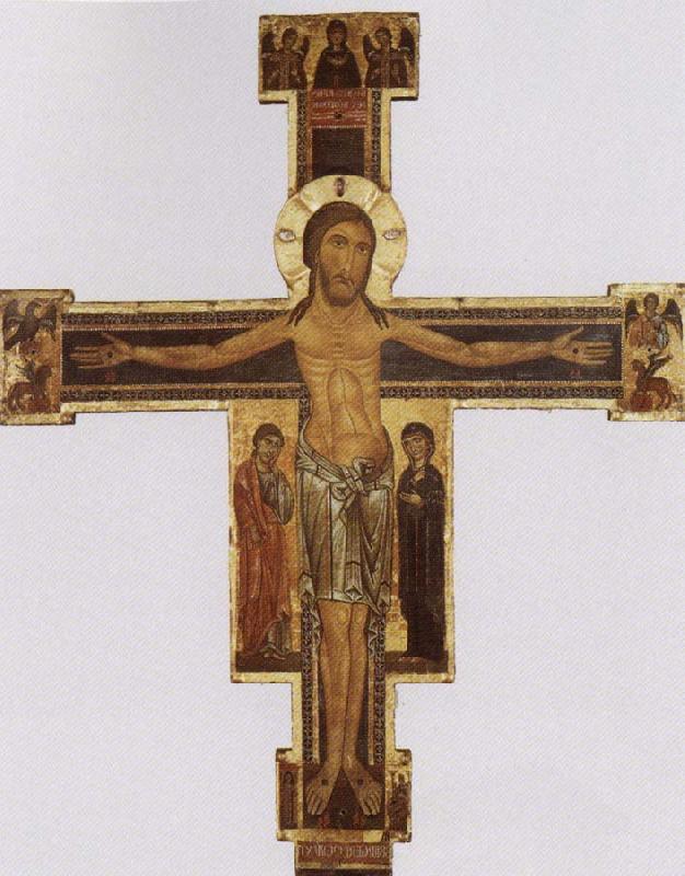 Berlinghiero Berlinghieri Crucifix panel oil painting picture